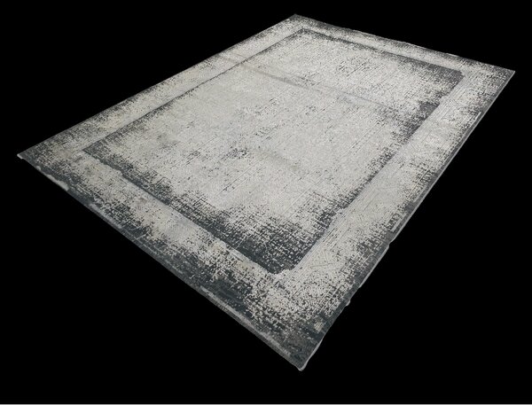 BE Koberec Deluxe 9090 GREY – sivý obdĺžnikový Rozmer: 60x100 cm