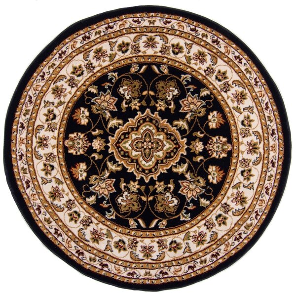 Flair Rugs, Kusový koberec Sincerity Royale Sherborne Blue kruh, 133x133 (priemer) kruh, modrá, obývacia izba
