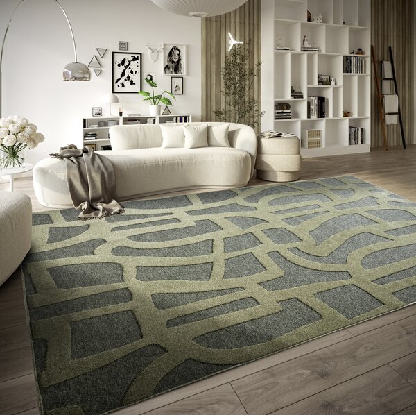 Villeroy & Boch , Kusový koberec 106141 Green, 160x230, zelená, obývacia izba
