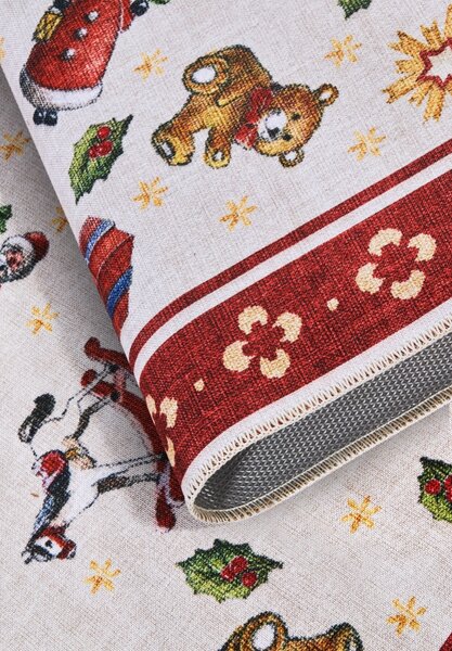 Villeroy & Boch Kusový koberec Toy's delight s potiskem 106192 Red, Multicolor, 160x230, červená, obývacia izba