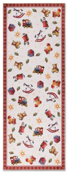 Villeroy & Boch, Behoň Villeroy & Boch Toy's delight s potlačou 106192 Red, Multicolor, 80x200, červená, obývacia izba