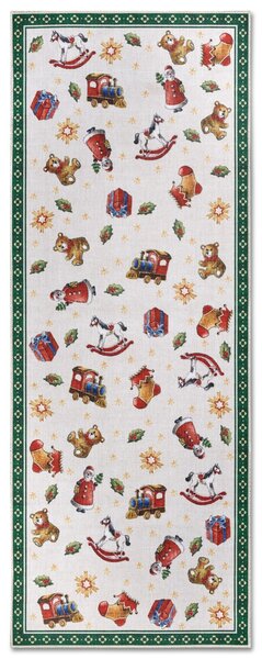 Villeroy & Boch, Behoň Villeroy & Boch Toy's delight s potlačou 106193 Green, Multicolor, 80x200, zelená, obývacia izba