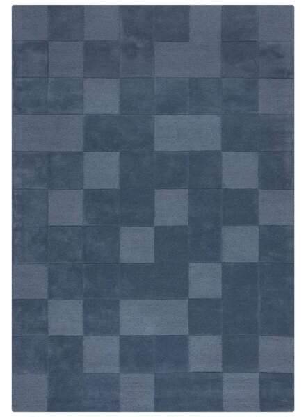Flair Rugs , Kusový koberec Moderno Checkerboard Blue, 120x170, modrá, chodba / predsieň