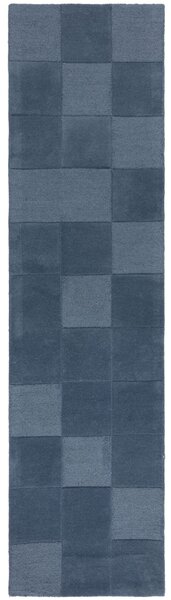 Flair Rugs , Behúň Moderno Checkerboard Blue, 60x230, modrá, chodba / predsieň
