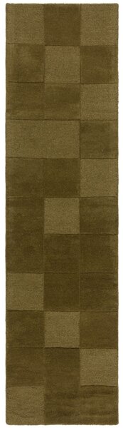 Flair Rugs , Behúň Moderno Checkerboard Green, 60x230, zelená, chodba / predsieň