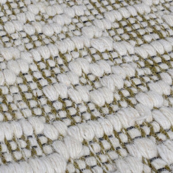 Flair Rugs , Ručne tkaný kusový koberec Nur Wool Dream Green, 80x150, zelená, obývacia izba