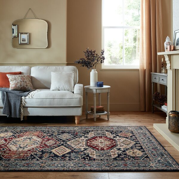 Flair Rugs , Kusový koberec Sincerity Royale Gillingham Blue, 80x150, modrá, obývacia izba