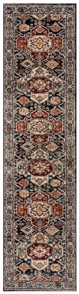 Flair Rugs, Behúň Sincerity Royale Gillingham Blue, 60x230, viacfarebná, chodba / predsieň