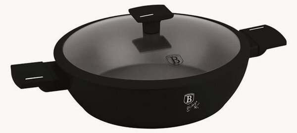 Panvica na soté s pokrievkou Matte Black