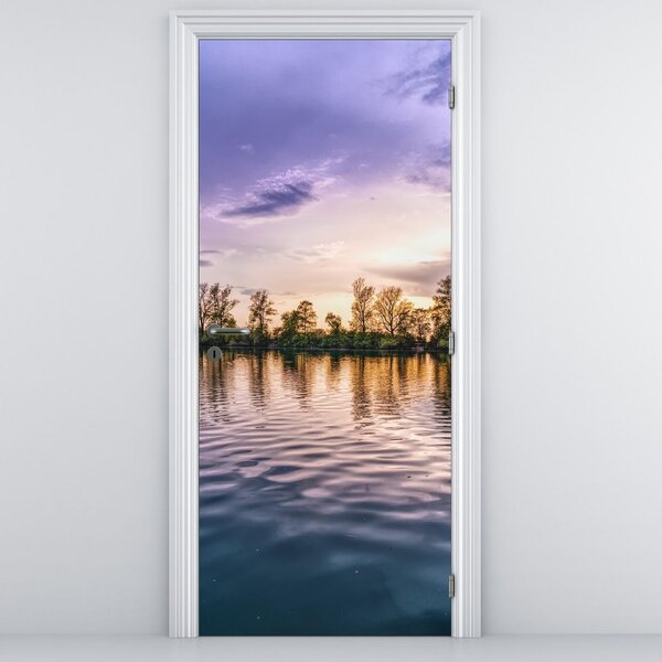 Fototapeta na dvere - Jazero (95x205cm)
