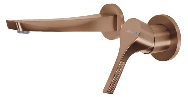Podomietková umývadlová batéria REA VISION Brush Copper + BOX