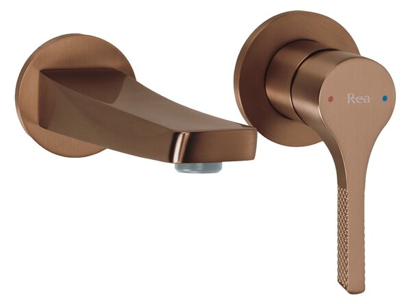Podomietková umývadlová batéria REA VISION Brush Copper + BOX