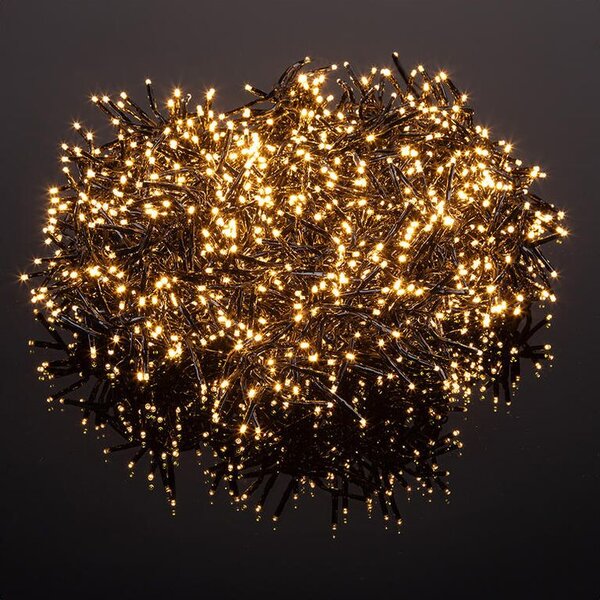 Svetelná reťaz vnútorná / vonkajšia teplá biela 1512 LED