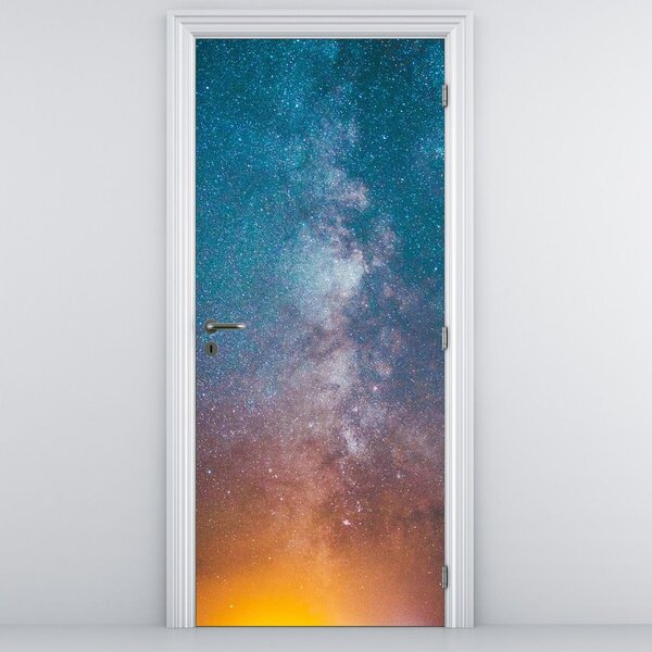 Fototapeta na dvere - Mliečna dráha (95x205cm)