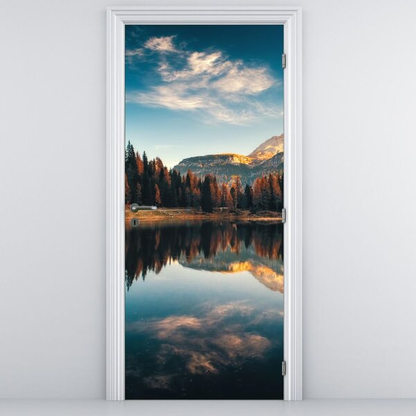 Fototapeta na dvere - Alpy (95x205cm)