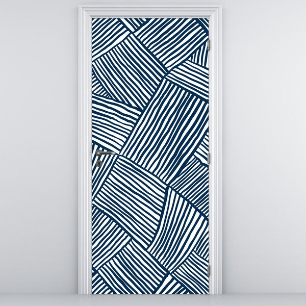 Fototapeta na dvere - 3D línia (95x205cm)
