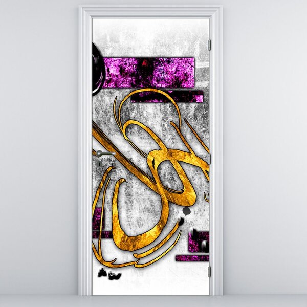 Fototapeta na dvere - Abstrakcia (95x205cm)