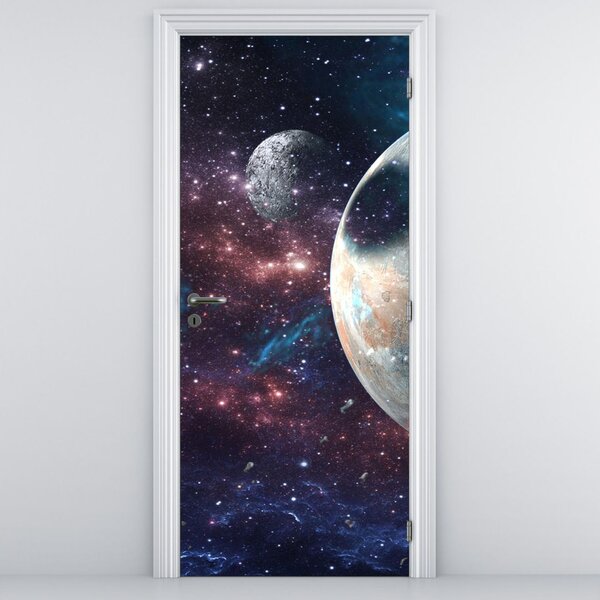 Fototapeta na dvere - Vesmír (95x205cm)