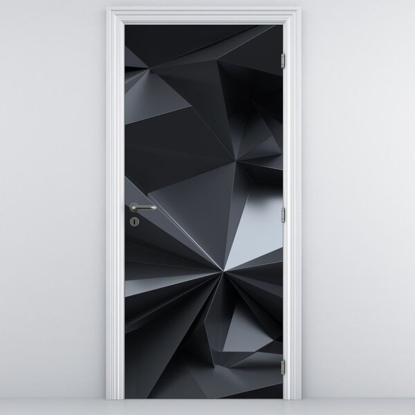 Fototapeta na dvere - Geometrická abstrakcia (95x205cm)