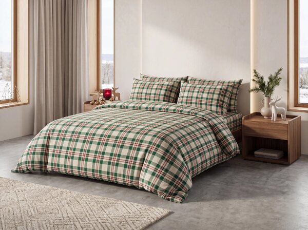 Bavlnené obliečky WINTER PLAID farebné Rozmer obliečky: 70 x 90 cm | 140 x 200 cm
