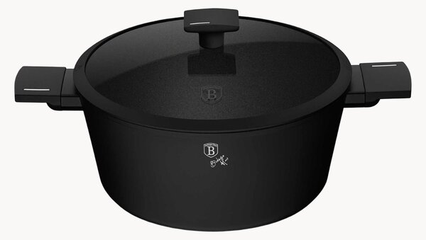 Nepriľnavý hrniec Matte Black