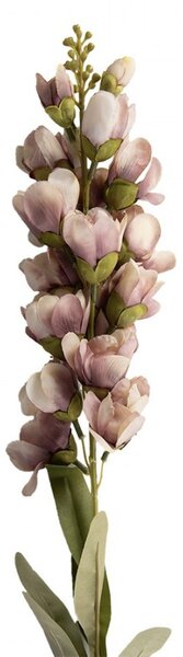 Dekorácia umelá kvetina s fialkovými kvetmi - 10*7*95 cm - Clayre & Eef