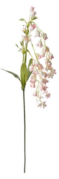 Dekorácia ružová umelá kvetina zvonček Bells Bouquet - 15*6*80 cm - Clayre & Eef
