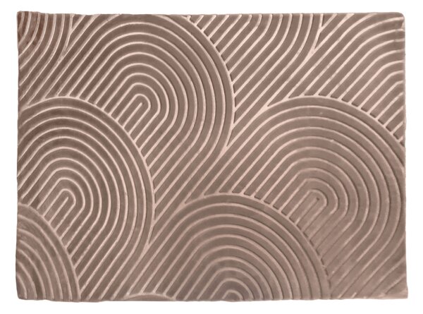 KONDELA Koberec, svetlohnedá-sand, 100x150, LUVRE
