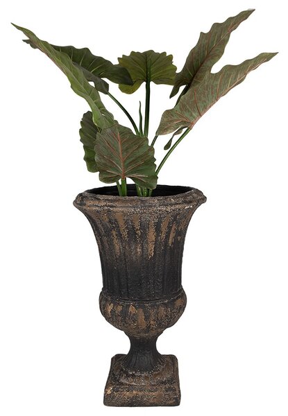 Granitový antik kvetináč v barokovom štýle Baroque - Ø 33*52 cm - Clayre & Eef