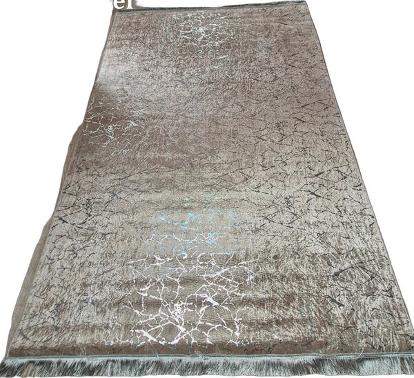 Moderný koberec Parys v béžovo-striebornej kombinácii Rozmer: 50x80 cm