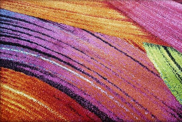 HU Viacfarebný moderný koberec Magic Ocean Rozmer: 60x100 cm