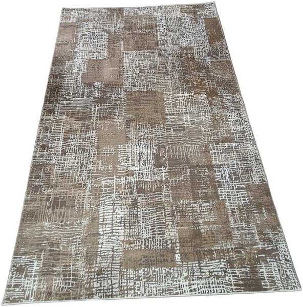 HU Béžový koberec Luxess 10133-Beige Rozmer: 60x110 cm