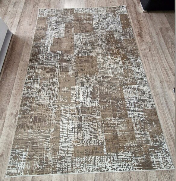 HU Béžový koberec Luxess 10133-Beige Rozmer: 60x110 cm