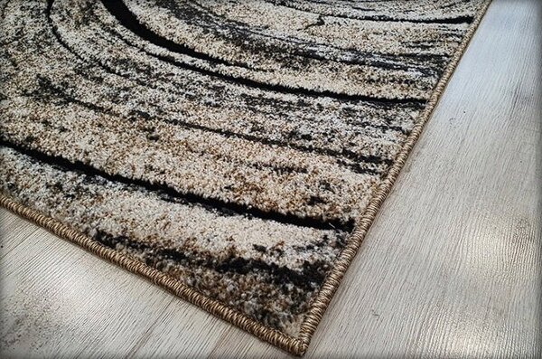 Hnedý koberec Loft-260 so vzorom dreva – prírodný štýl pre váš domov Rozmer: 60x100 cm