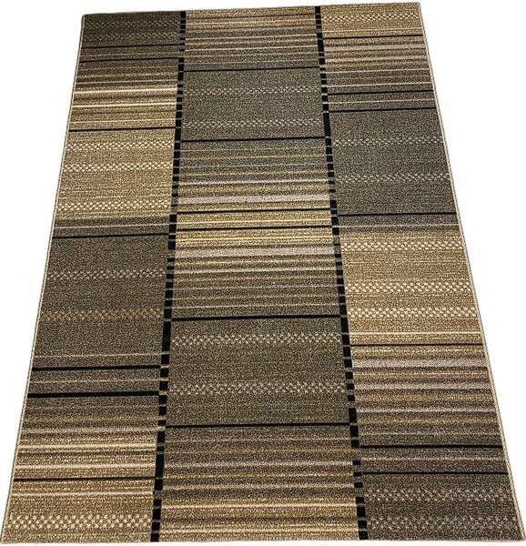 Moderný koberec Lagos 429-Beige v béžovo-hnedom odtieni Rozmer: 60x100 cm