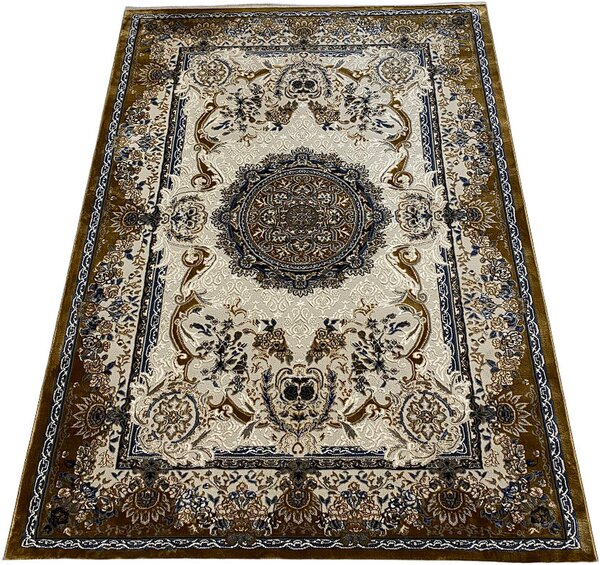 Orientálny koberec s vintage vzorom King 29020 – hnedá/béžová Rozmer: 80x150 cm