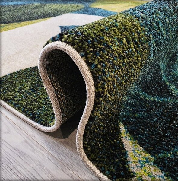 Koberec Green Garden 747 s motívom listov – viacfarebný Rozmer: 60x100 cm
