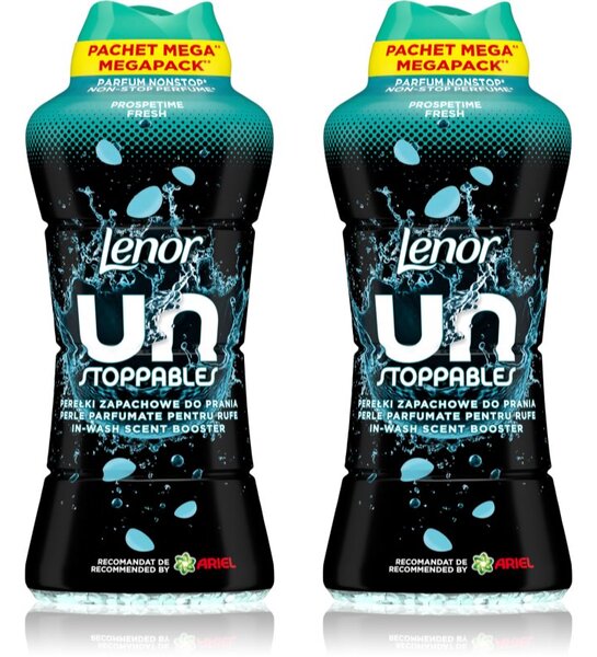 Lenor Unstoppables Fresh vonné perličky do práčky výhodné balenie
