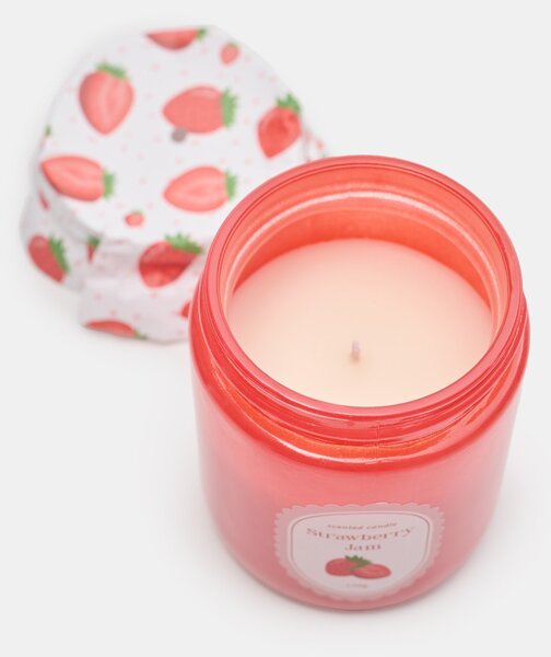 Sinsay - Vonná sviečka Strawberry Jam - červená