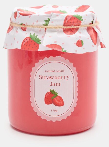 Sinsay - Vonná sviečka Strawberry Jam - červená