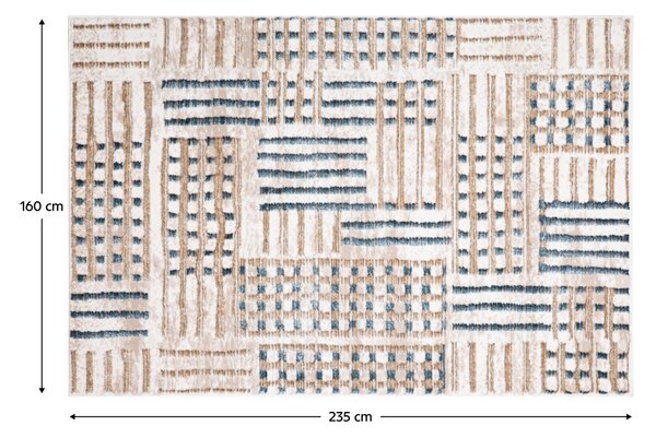 KONDELA Koberec, mix farieb, 160x235, EVAZ TYP 3