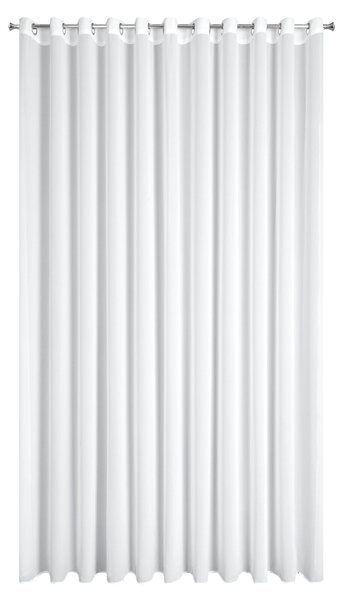 ZÁCLONA NA KRÚŽKOCH DEBRA 300 CM X 250 CM BIELA