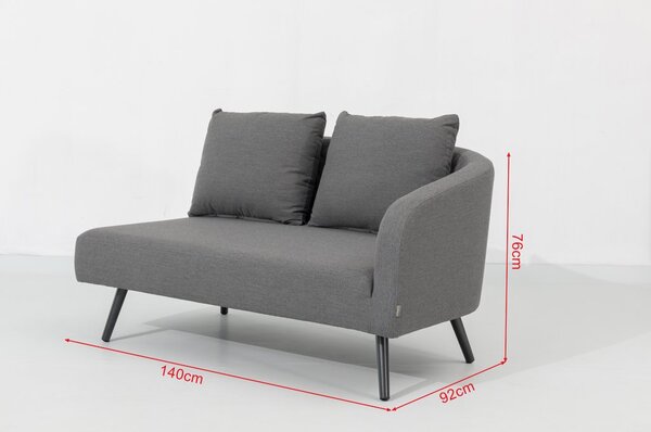 Doppler Deluxe Lika-Tex rohová pohovka s taburetom