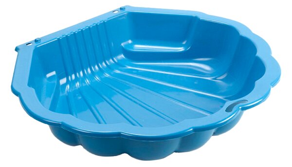 KONDELA Detské pieskovisko, plast, modrá, SANDEO MINI