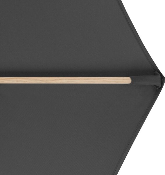 Doppler ALU WOOD záhradný slnečník 350 cm antracit Doppler