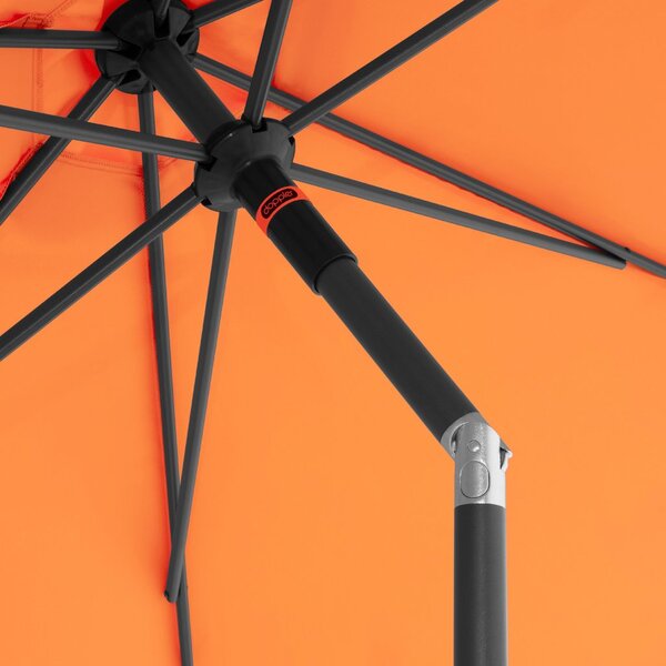 Doppler myZone Push Up záhradný slnečník 300 cm oranžová Doppler