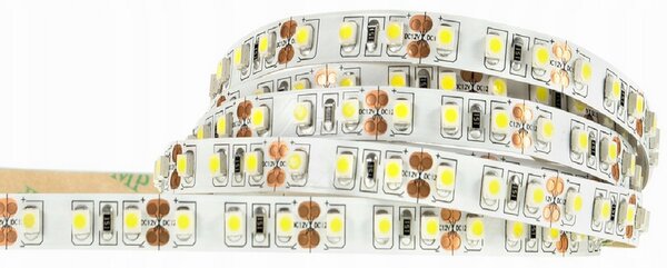 ECOLIGHT LED pásik - SMD 2835 - 5m - 600/5m - 9,6 W/m - IP20 - studená biela