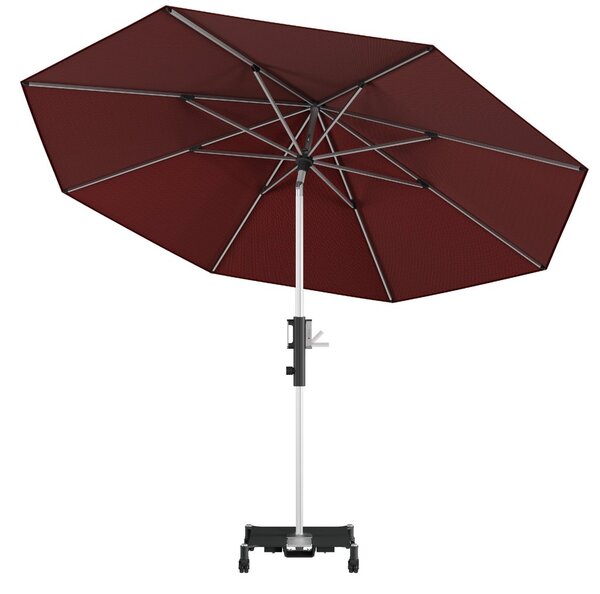 Knirps PHOENIX záhradný slnečník 315 cm bordó Knirps