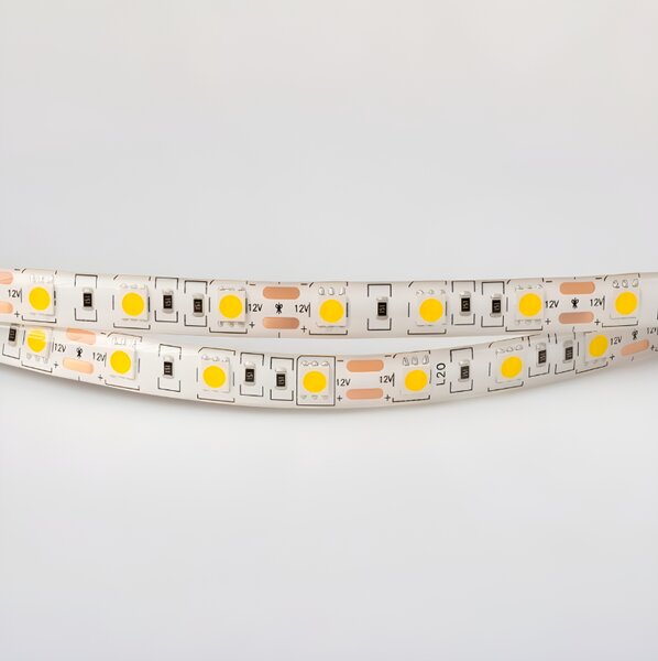 ECOLIGHT LED pásik - SMD 5050 - 5m - 60LED/m - 14,4W/m - IP65 - neutrálna biela