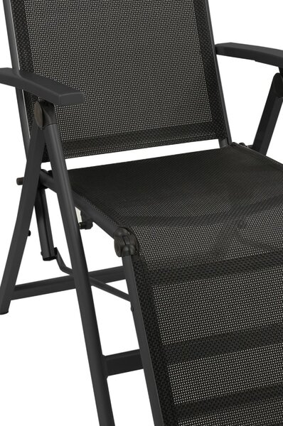 Doppler ACTIVE relaxačné záhradné kreslo antracit Doppler